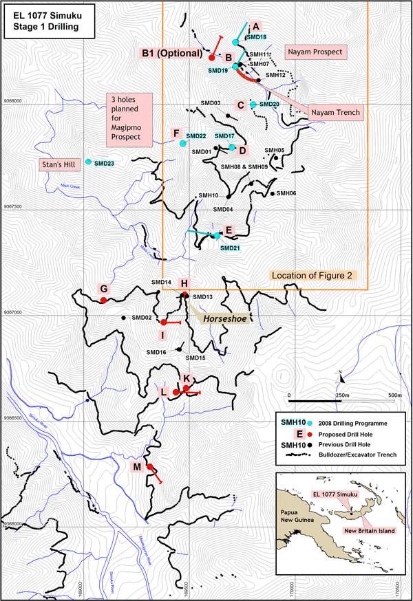 Proposed Drilling