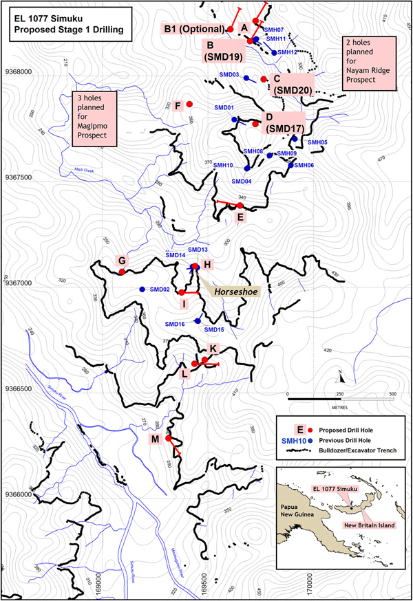 Proposed Drilling
